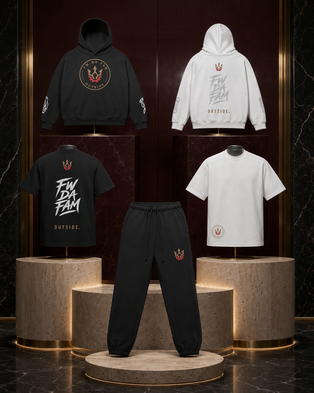 FW DA FAM Premium Hoodie