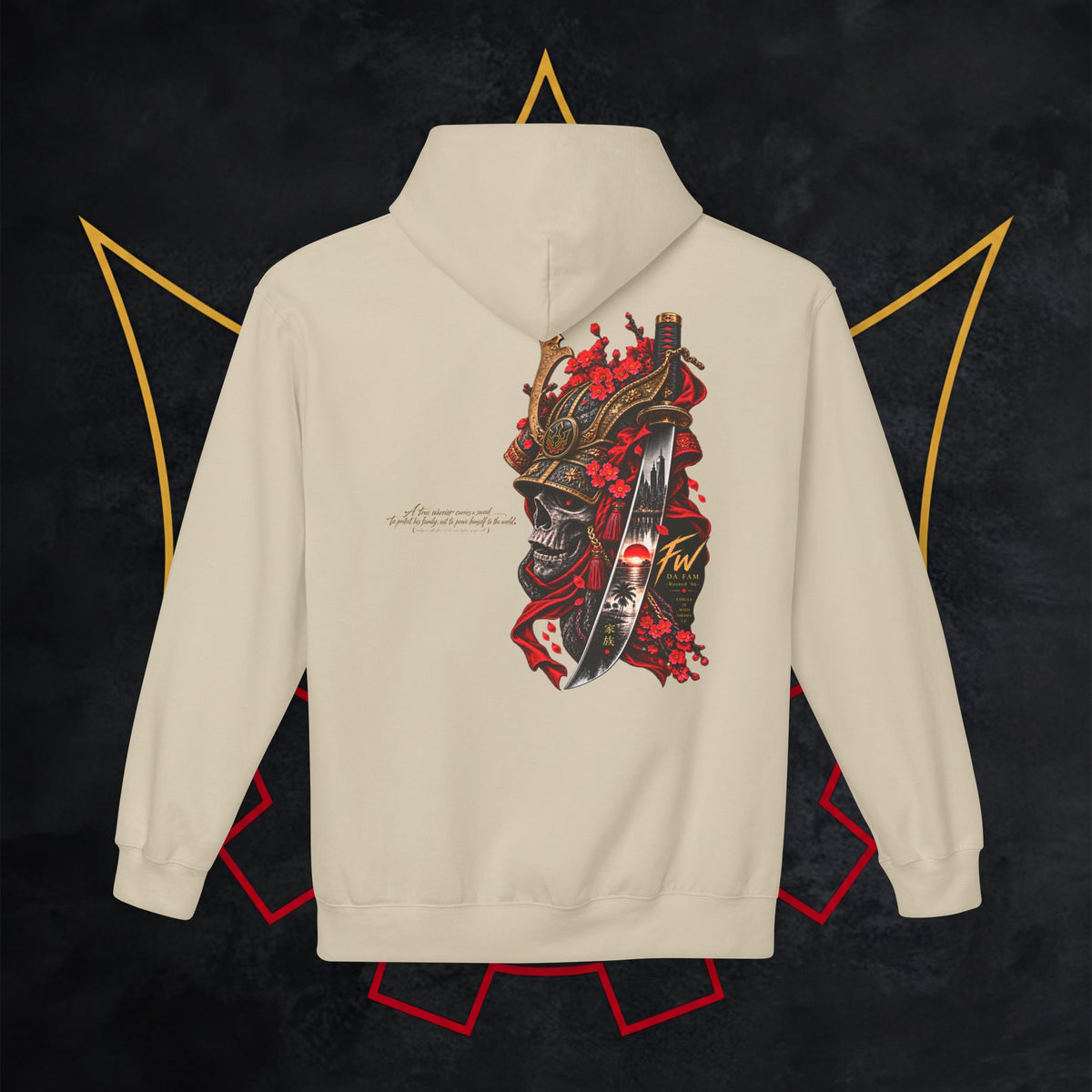 Graphic Hoodie - Samurai