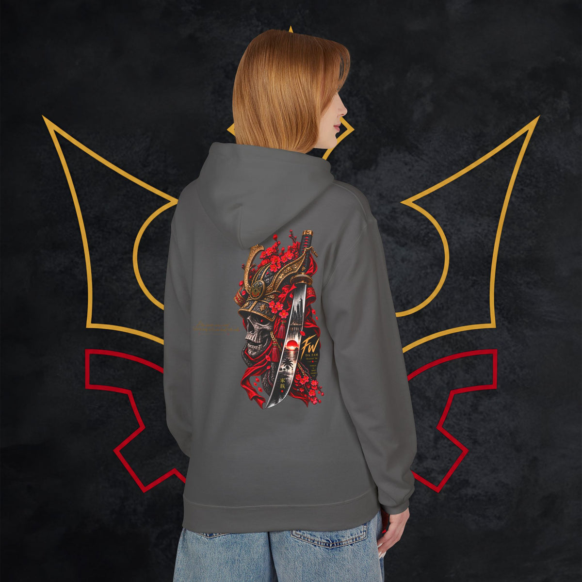 Graphic Hoodie - Samurai